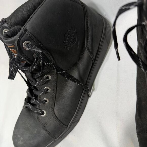Harley-davidson Men\'s Black and Grey Boots main image 2
